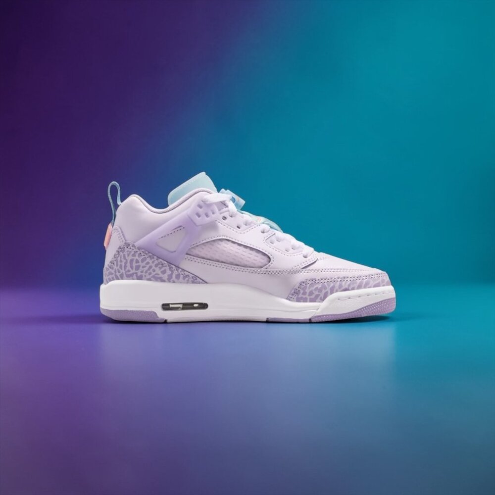 Jordan Spizike Low - Unisex Youth - Size 7Y - Colorway: Barely Grape/Ocean Bliss
